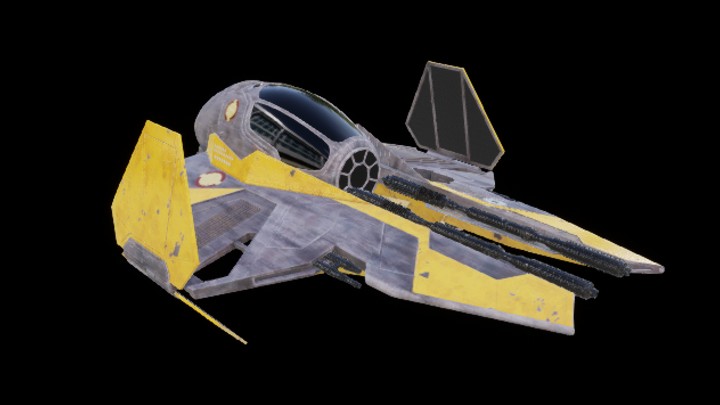 UE项目资源_模型资源_飞船036