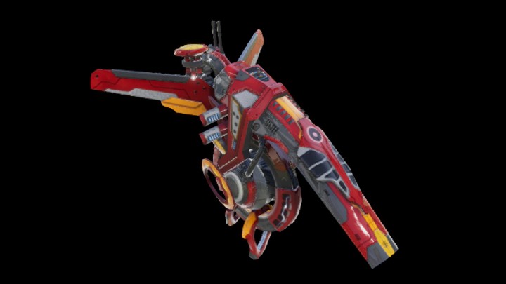 UE项目资源_模型资源_飞船044