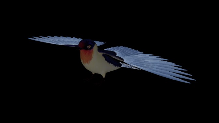 UE项目资源_模型资源_鸟010