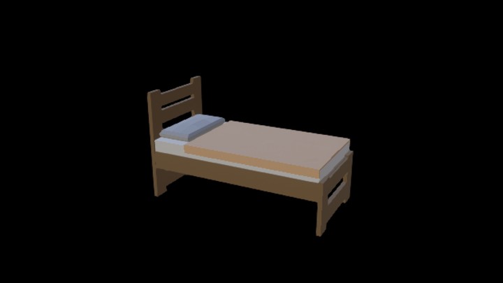 次世代_卡通_床001