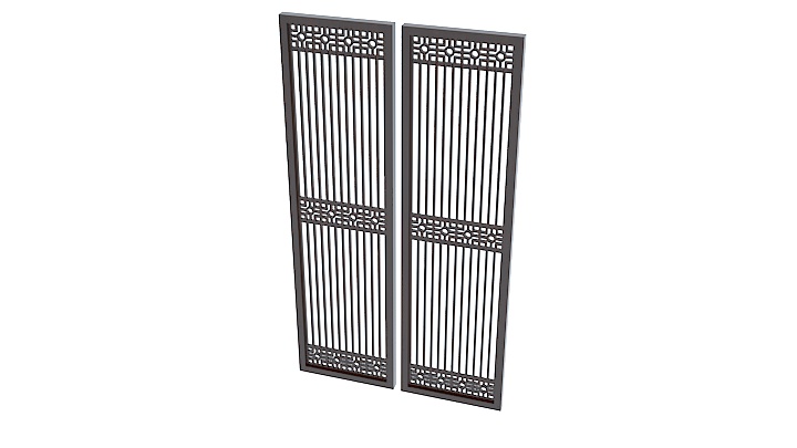 渲染模型_中式002