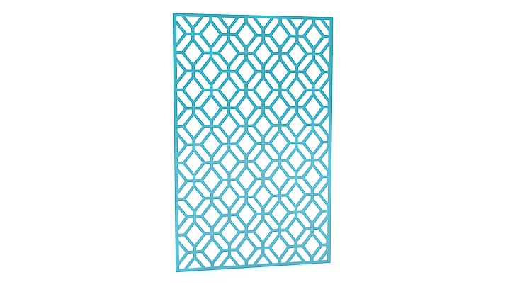 渲染模型_中式窗花005