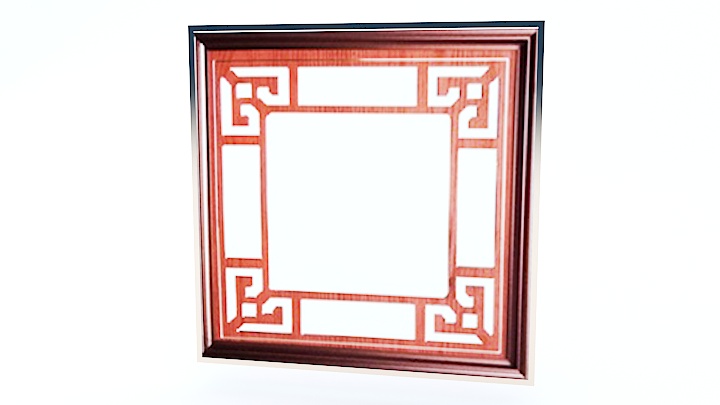 渲染模型_中式铝扣板015