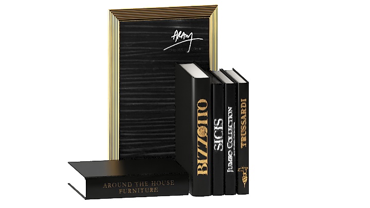 渲染模型_书本086