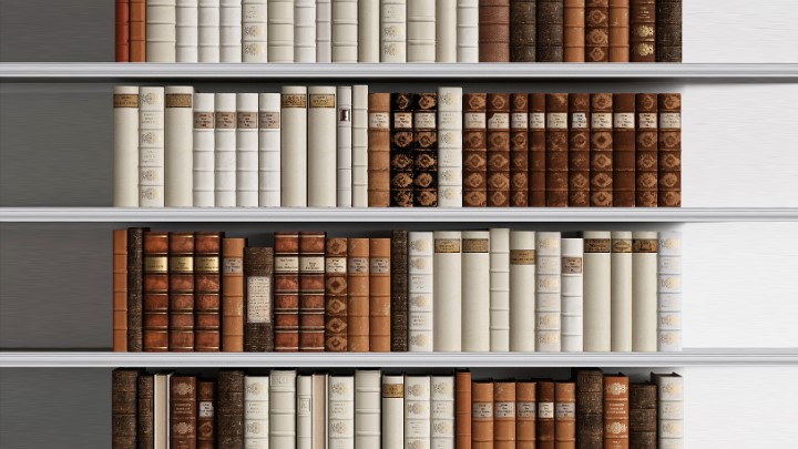 渲染模型_书架128