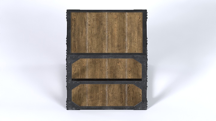 渲染模型_书柜122