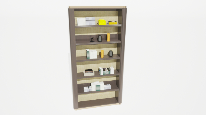 渲染模型_书柜140