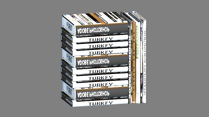 渲染模型_书籍096