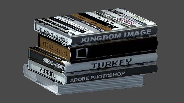 渲染模型_书籍101