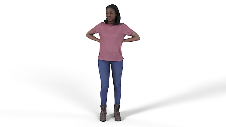 渲染模型_人物263