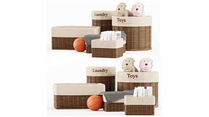 渲染模型_儿童房家具装饰品007