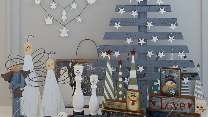 渲染模型_儿童房装饰012