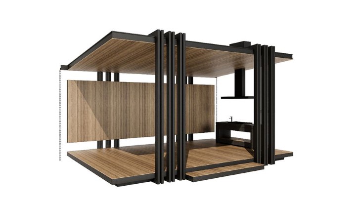 渲染模型_凉亭030