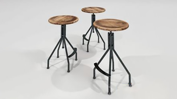 渲染模型_凳子775