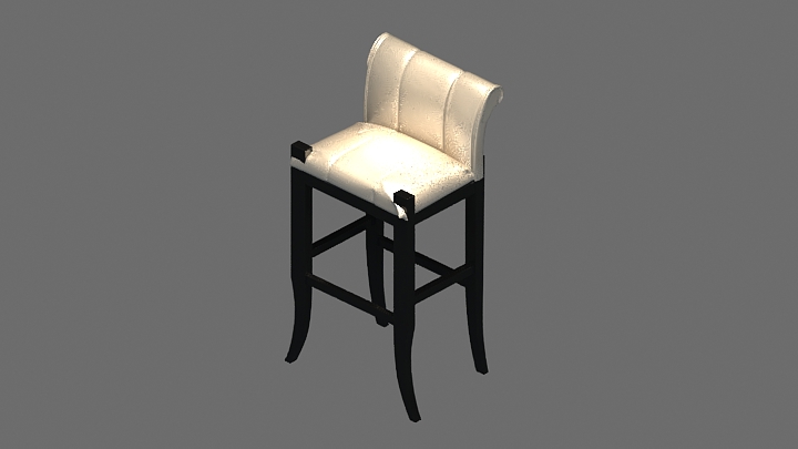 渲染模型_凳子790