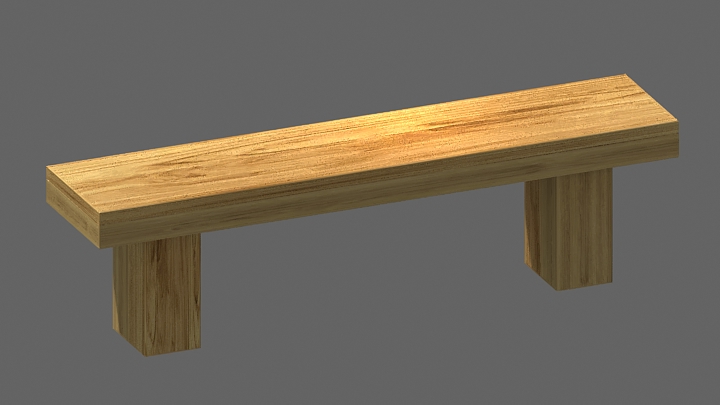 渲染模型_凳子808