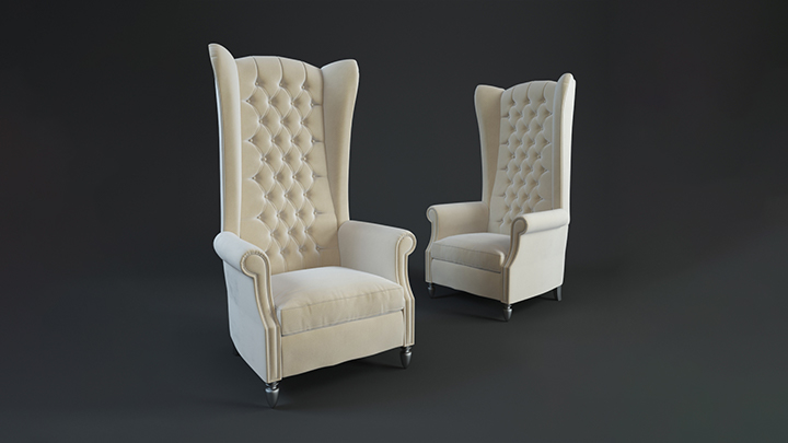 渲染模型_单人沙发014