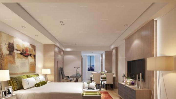 渲染模型_卧室031