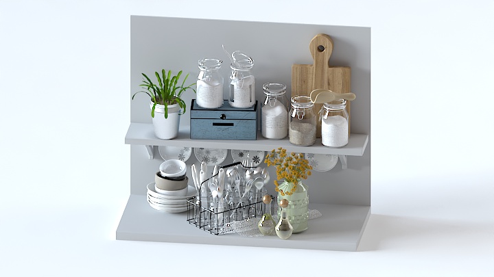 渲染模型_厨房用品061