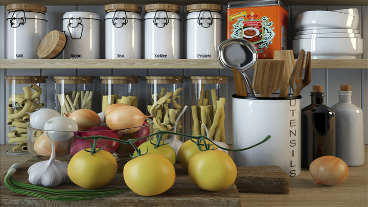 渲染模型_厨房用品070