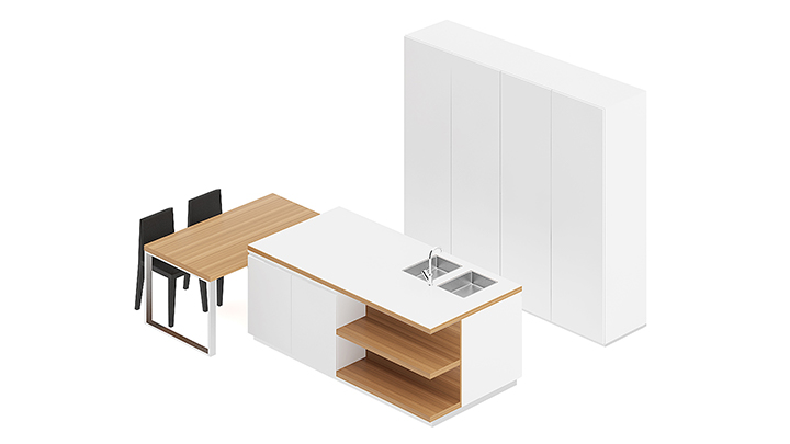 渲染模型_厨房设施021