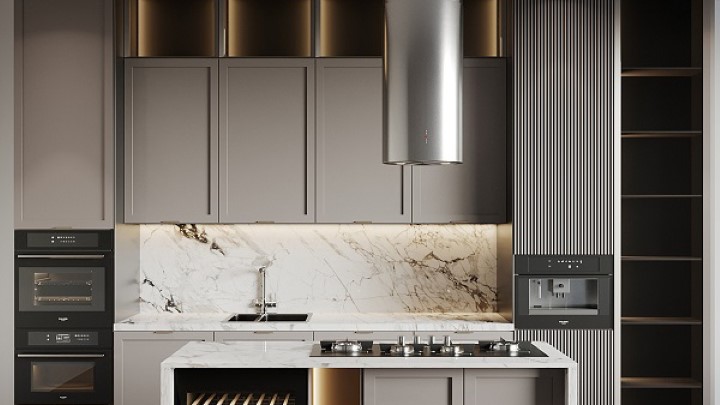 渲染模型_厨房软装104