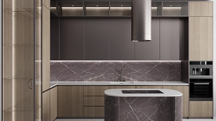 渲染模型_厨房软装111