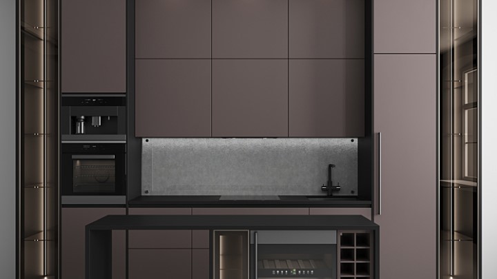 渲染模型_厨房软装112