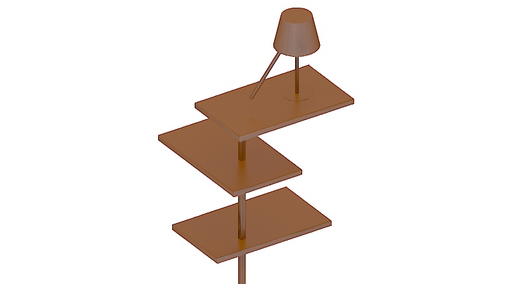 渲染模型_台灯616