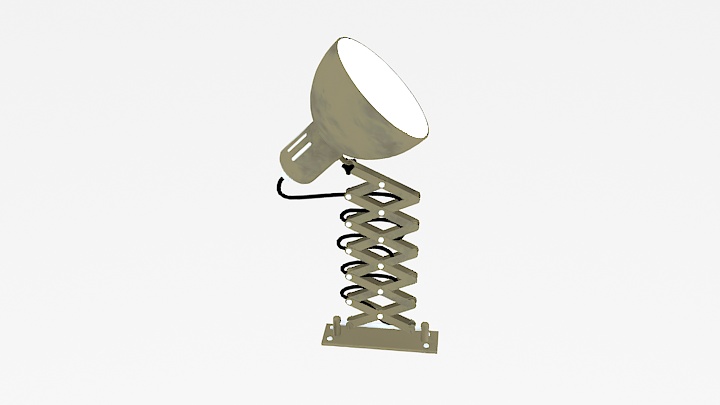 渲染模型_台灯635