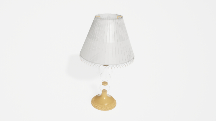 渲染模型_台灯642