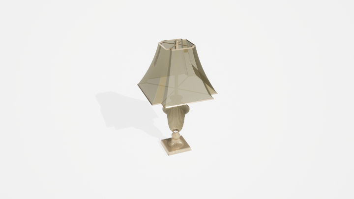 渲染模型_台灯669