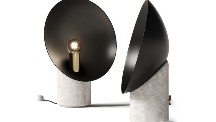 渲染模型_台灯670