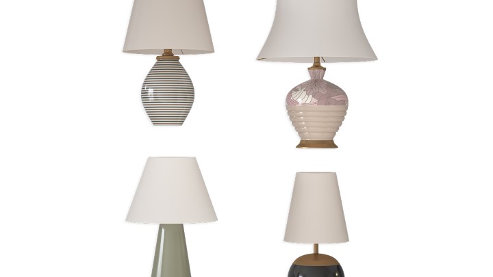 渲染模型_台灯685