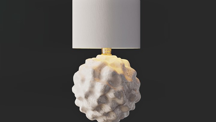 渲染模型_台灯687