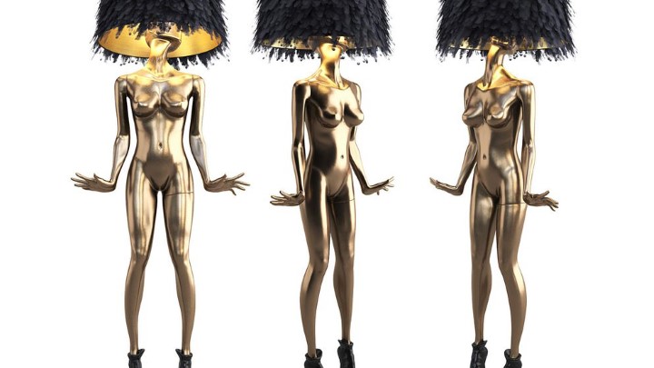 渲染模型_台灯719