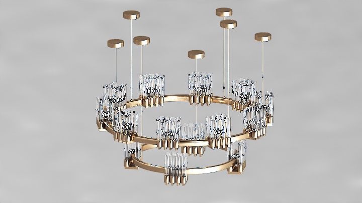 渲染模型_台灯724