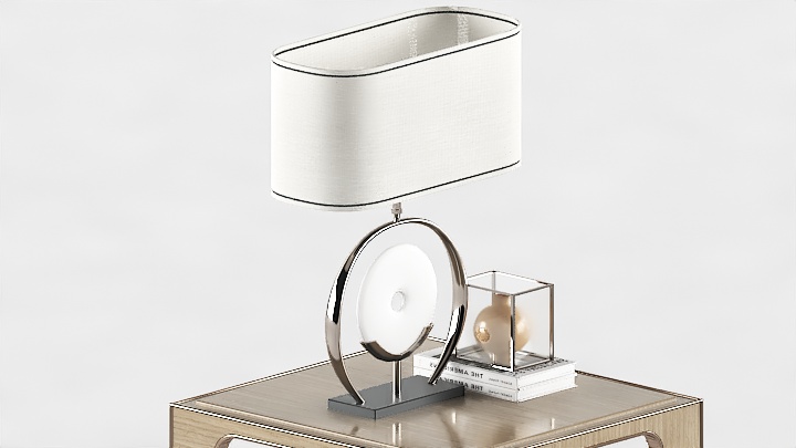 渲染模型_台灯728