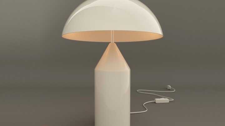 渲染模型_台灯731