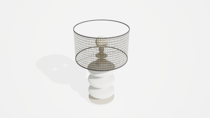 渲染模型_台灯757