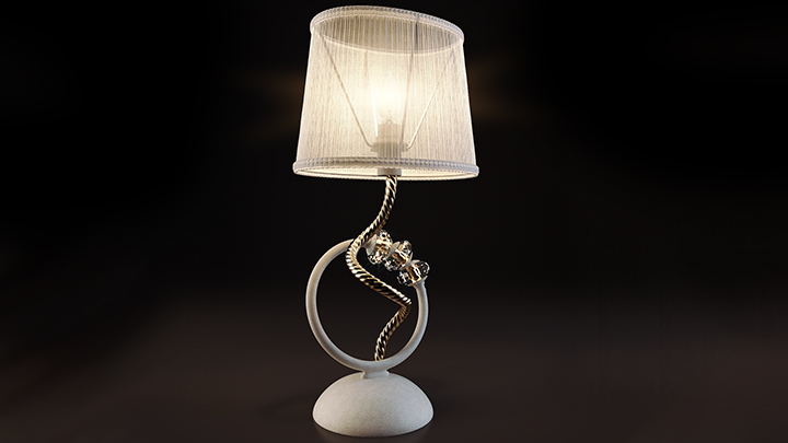 渲染模型_台灯779