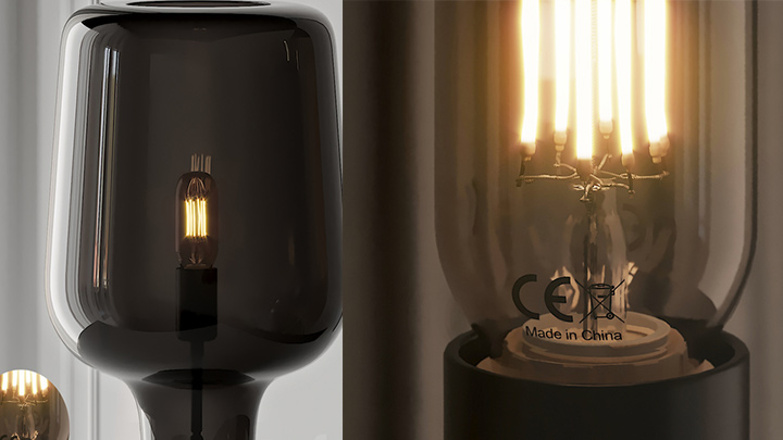 渲染模型_台灯784