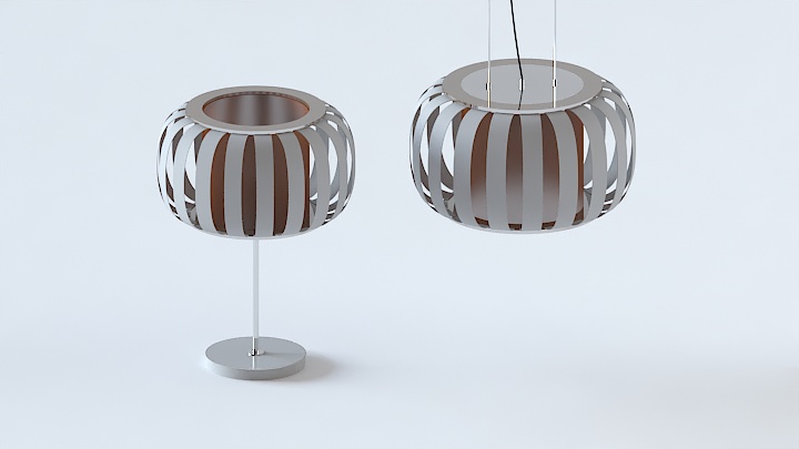 渲染模型_台灯798