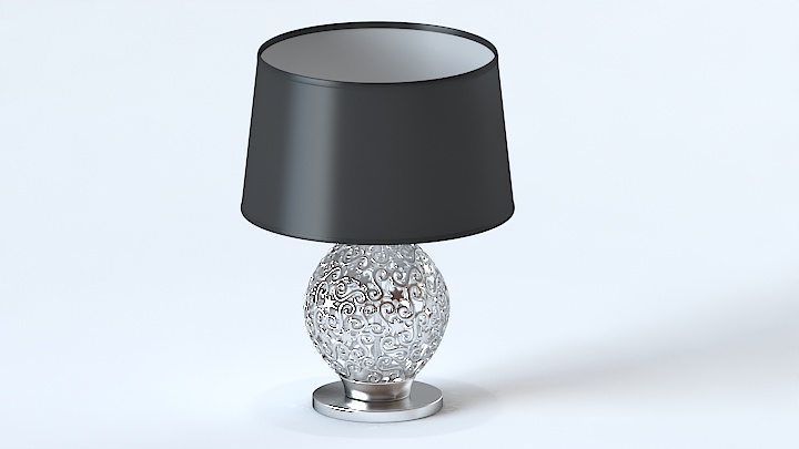 渲染模型_台灯821