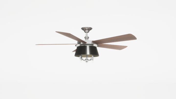 渲染模型_吊扇灯001