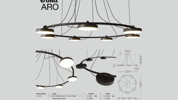 渲染模型_吊灯3313