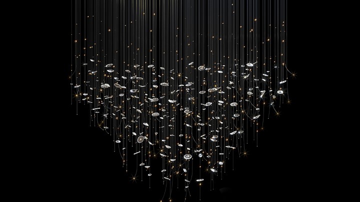 渲染模型_吊灯3323