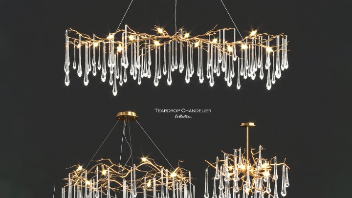 渲染模型_吊灯3351