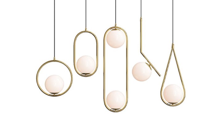 渲染模型_吊灯3401