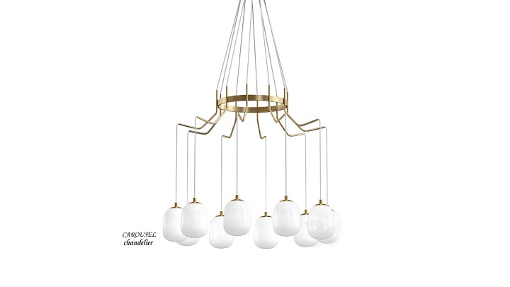 渲染模型_吊灯3414